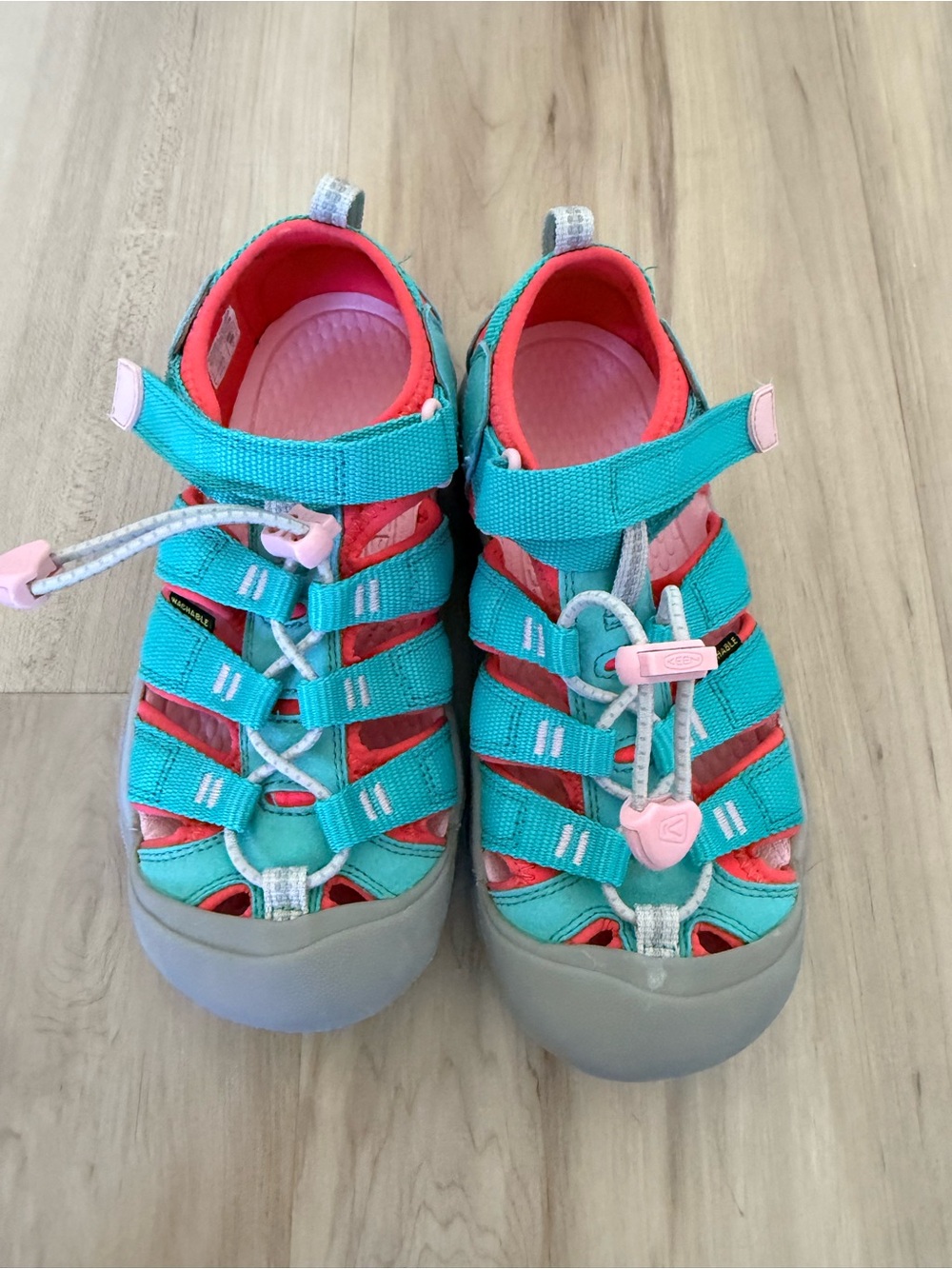 Keen Kids Newport H2 Water Sandal in Teal Blue